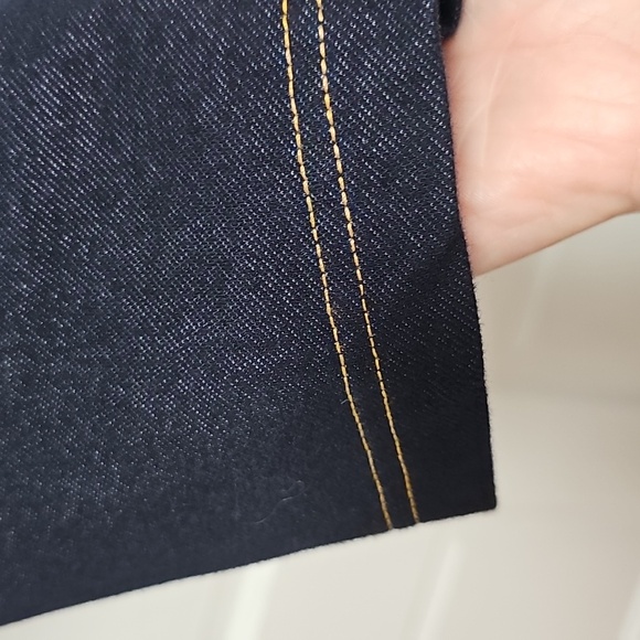 Dark Denim Capri Pants - Picture 5 of 9